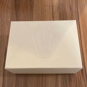 Rolex watch box.